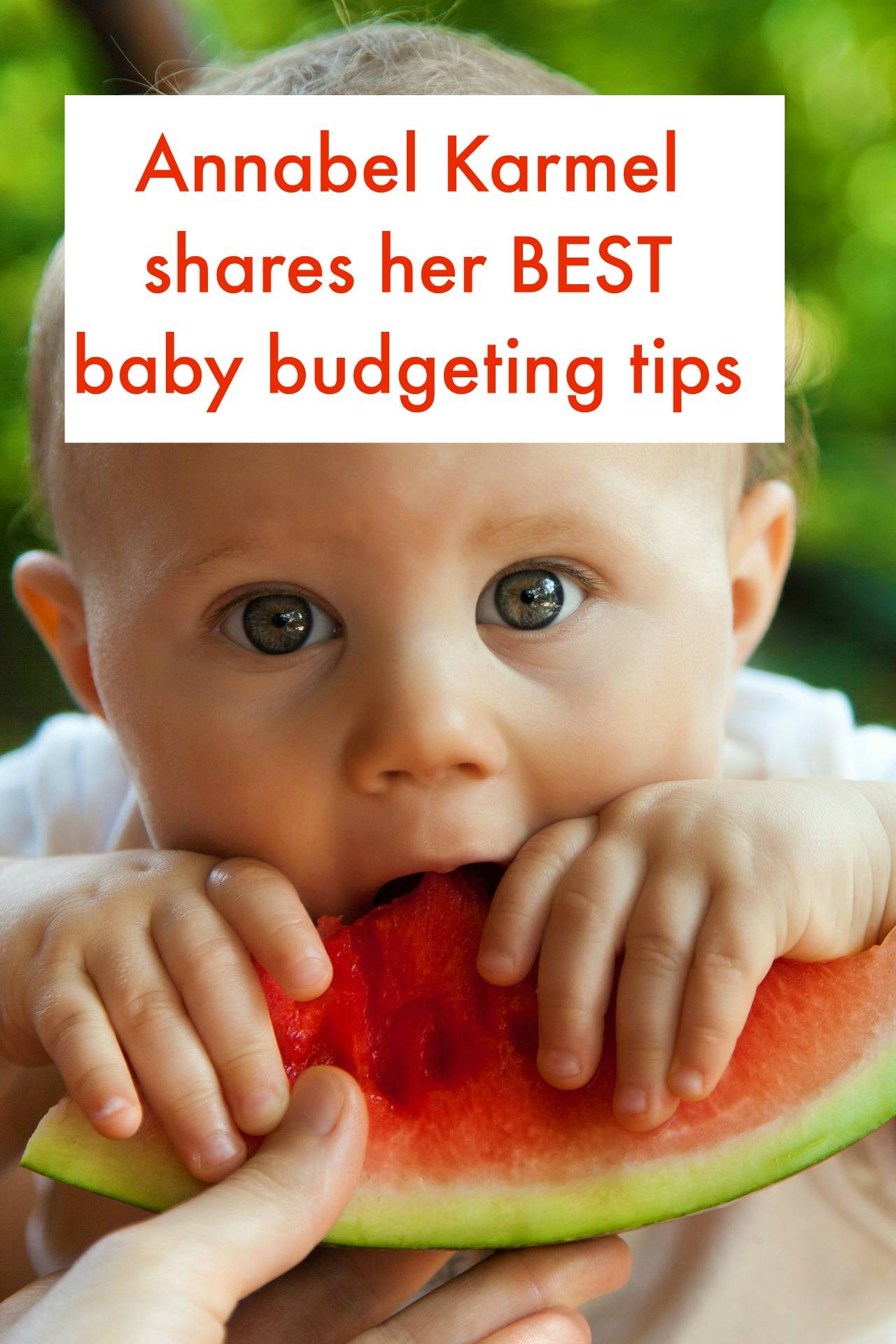 Annabel Karmel baby budgeting tips