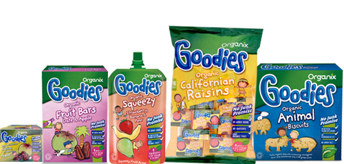 5 fabulous boxes of Organix goodies to giveaway