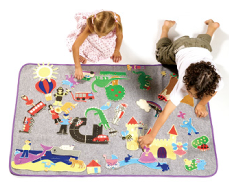 Create a world and help your child develop their imagination.