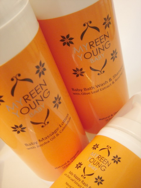 Win Myreen Young Organic Mummy and Baby Skincare Products
