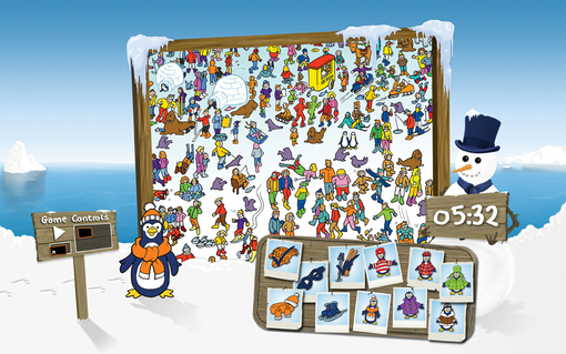 If you like Where’s Wally you will love Find Fynn (online and free!)
