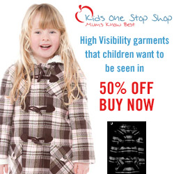 B-scene coat revolutionary, super safe kids coat idea.