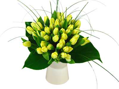 Win 1 of 2 Spectacular Lemon Tulip  Bouquets for Mothers Day