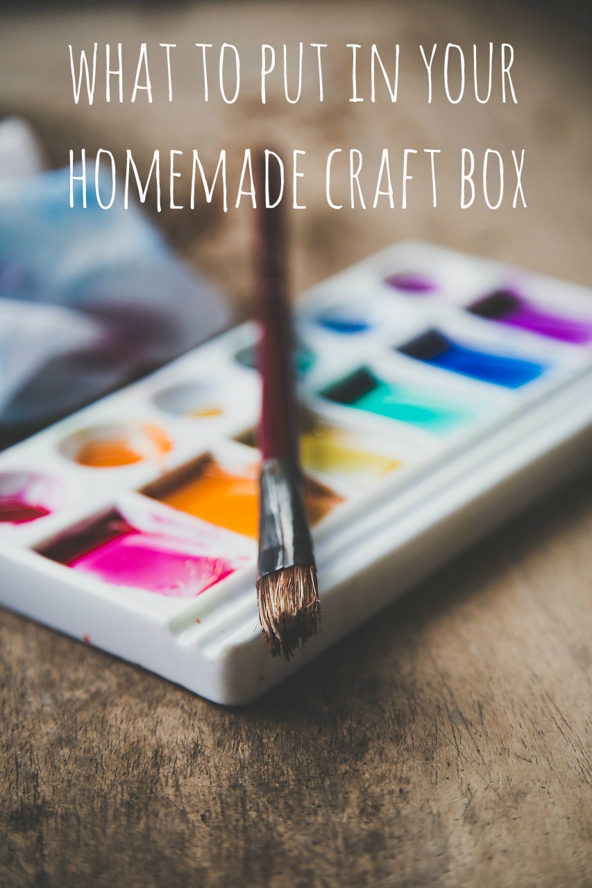 What to Put in a Homemade Craft Box