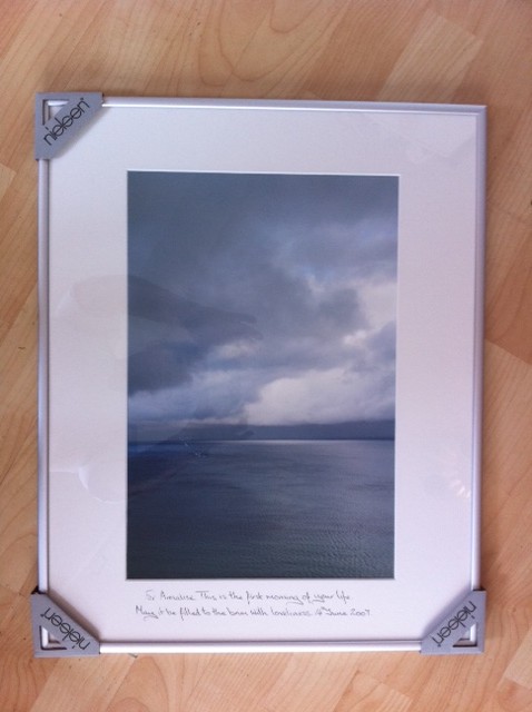 Beautiful unique baby gifts: A photo of dawn from the day your child was born (& reader offer)