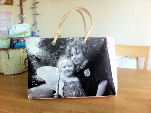 My gorgoeus personalised photo bag!