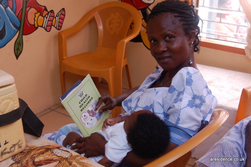 My postcard from Ghana from #TeamHonk on behalf of Comic Relief