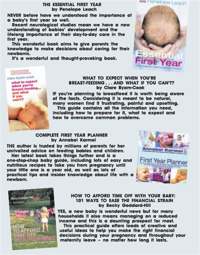 Baby Budgeting Book in The Sun Newspaper