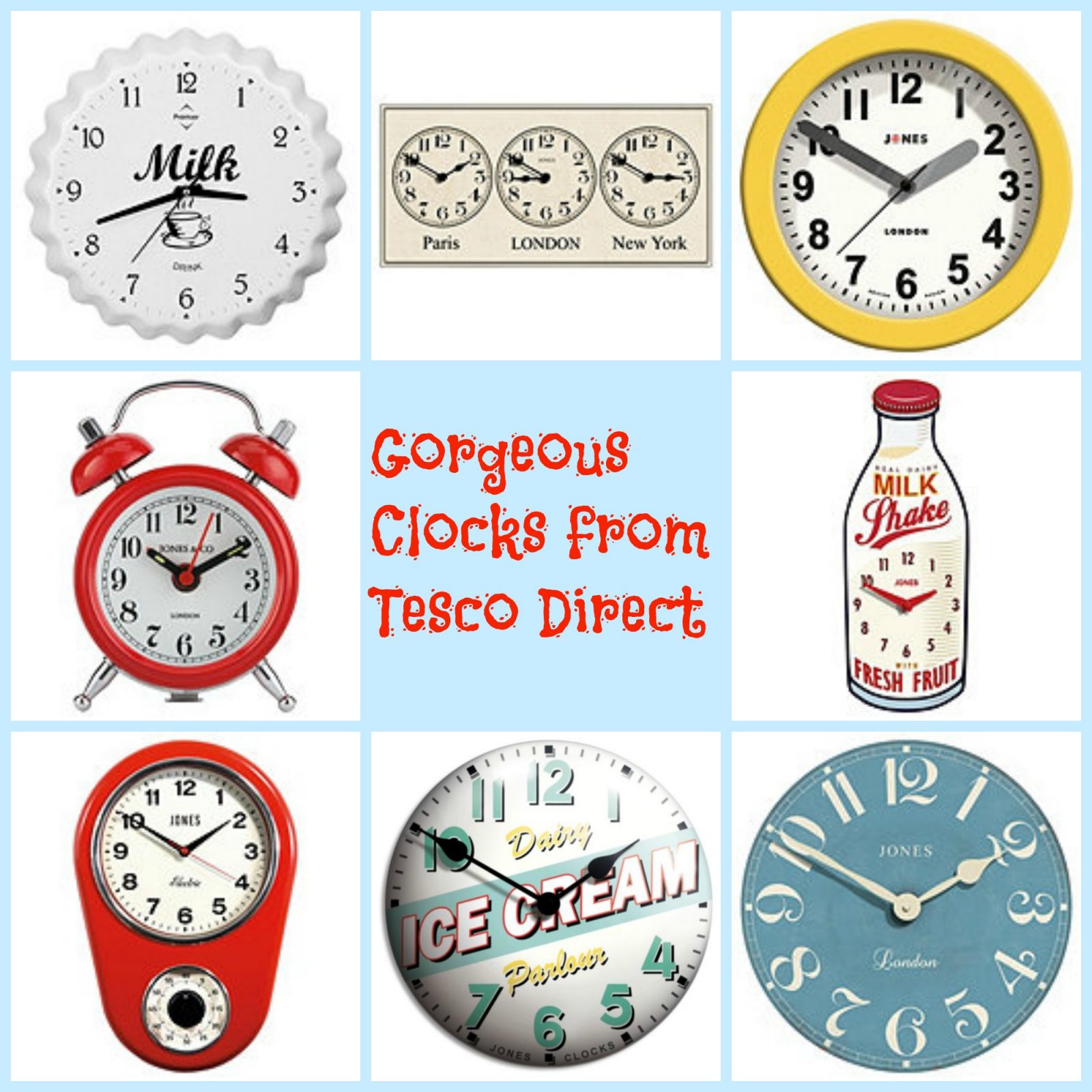 Review: Tesco Clocks