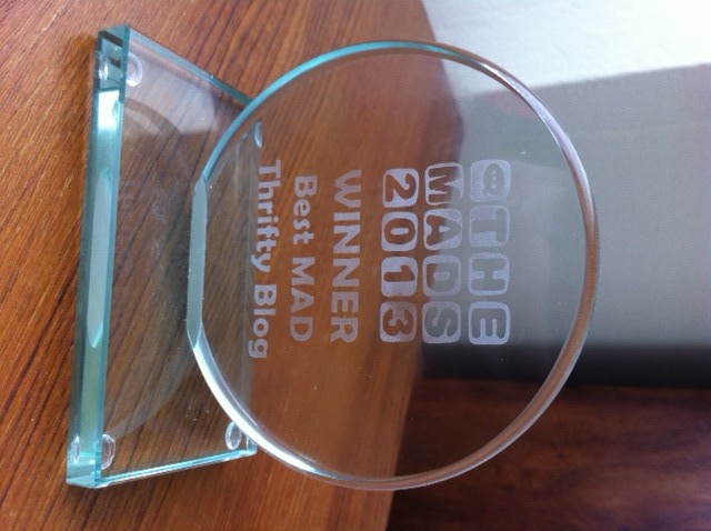 The Mad Blog Awards Best Thrifty Blog Finalists 2014