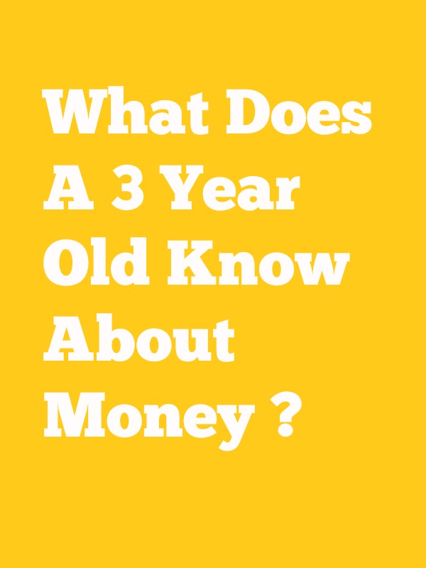 What does a 3 year old know about money? (we asked Charlotte and Rose)