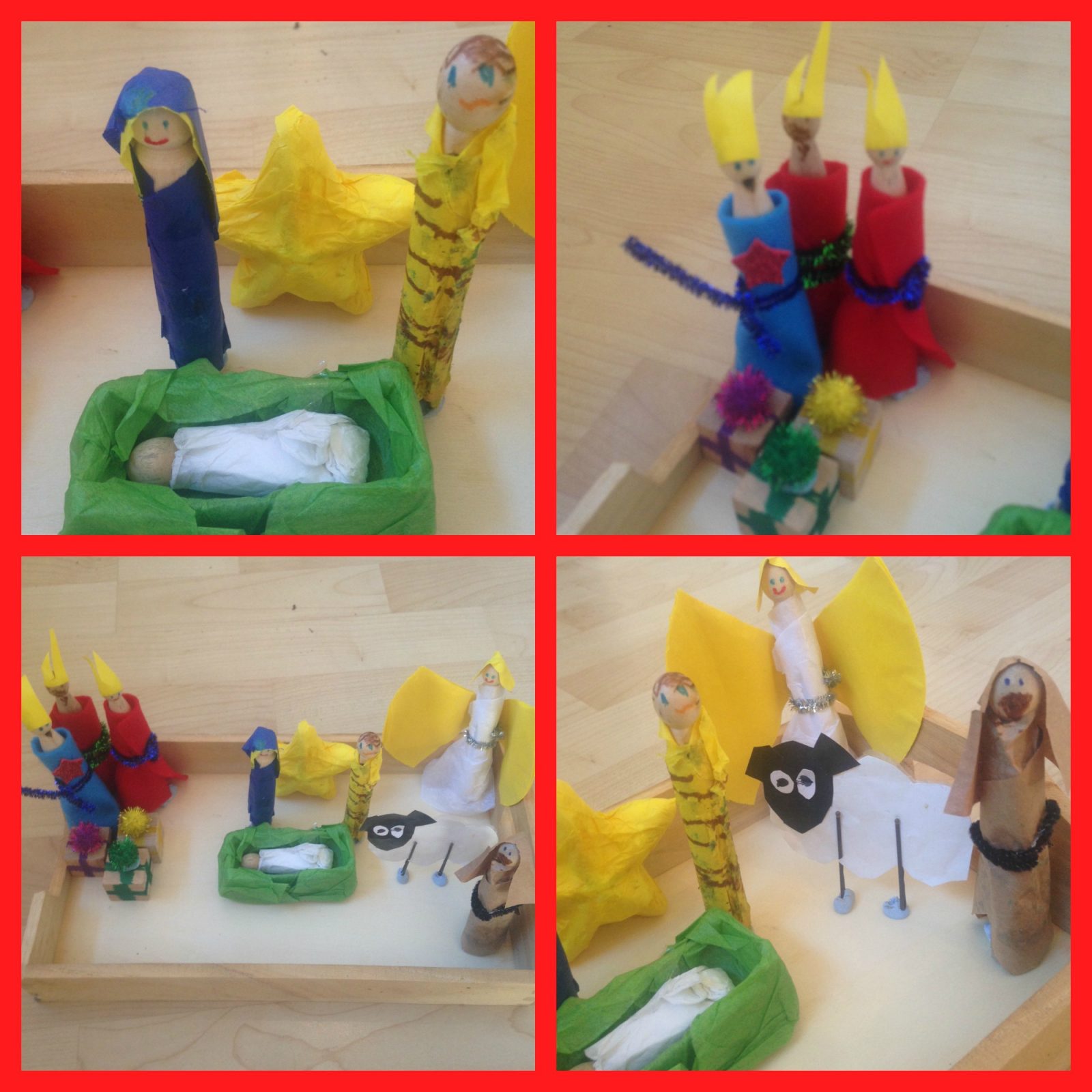 A Peg Doll Nativity