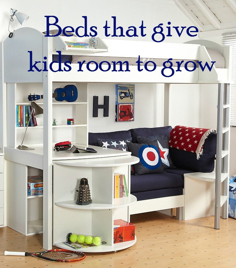 Beds that give kids room to grow