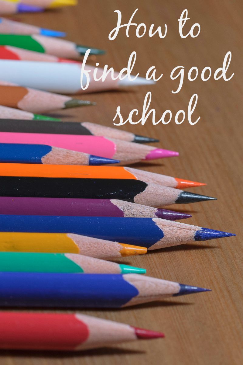 How to Find a Good School