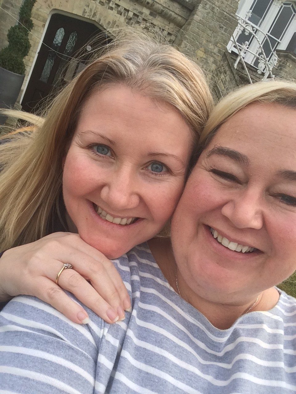 amanda and me, Clarins Makeover, becky goddard-Hill. eden hall clarins