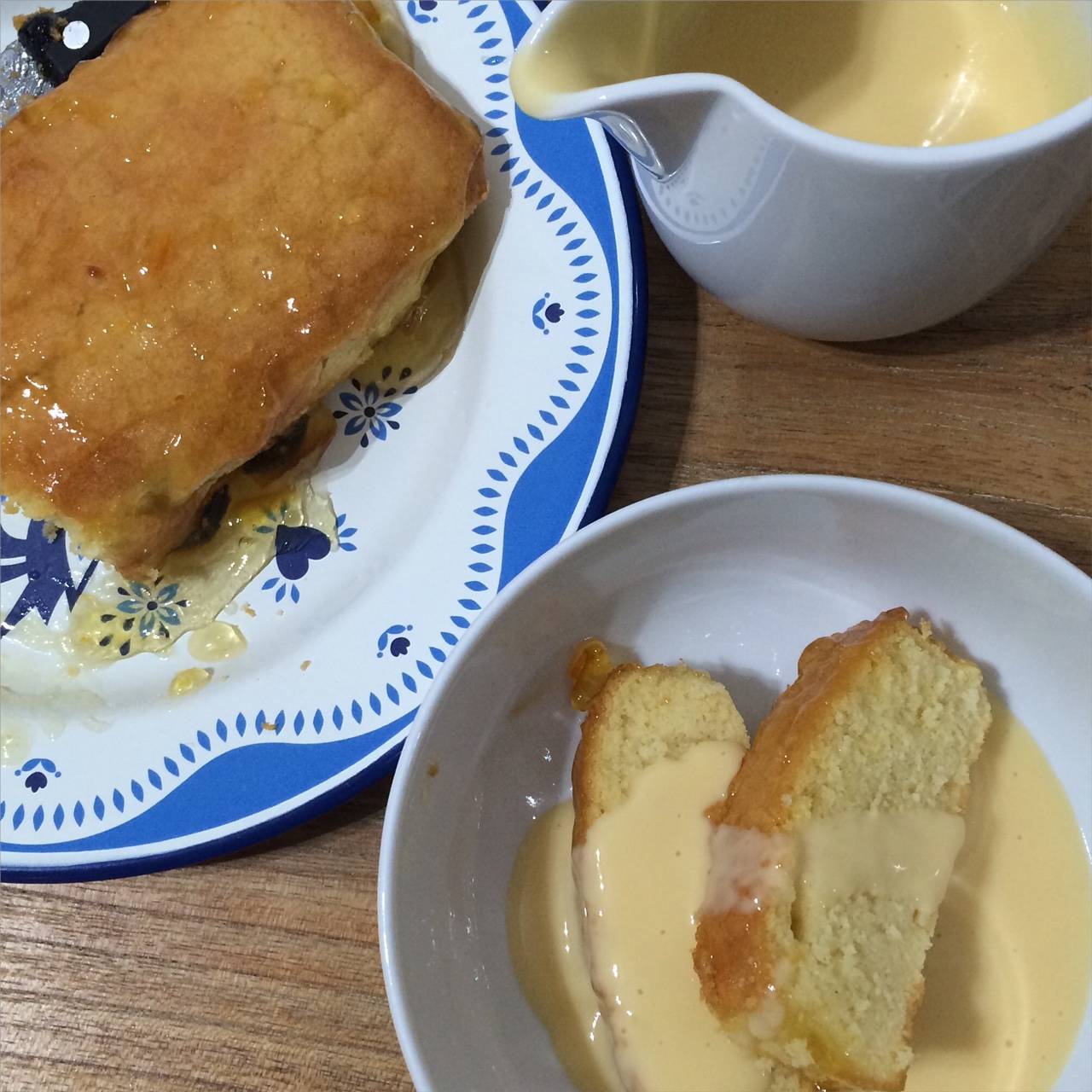 Ginger and Marmalade Sponge