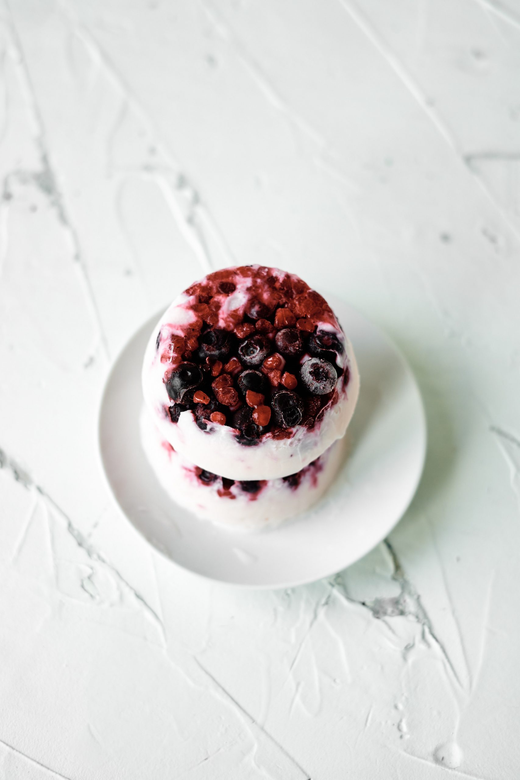berry Frozen Yogurt Cups