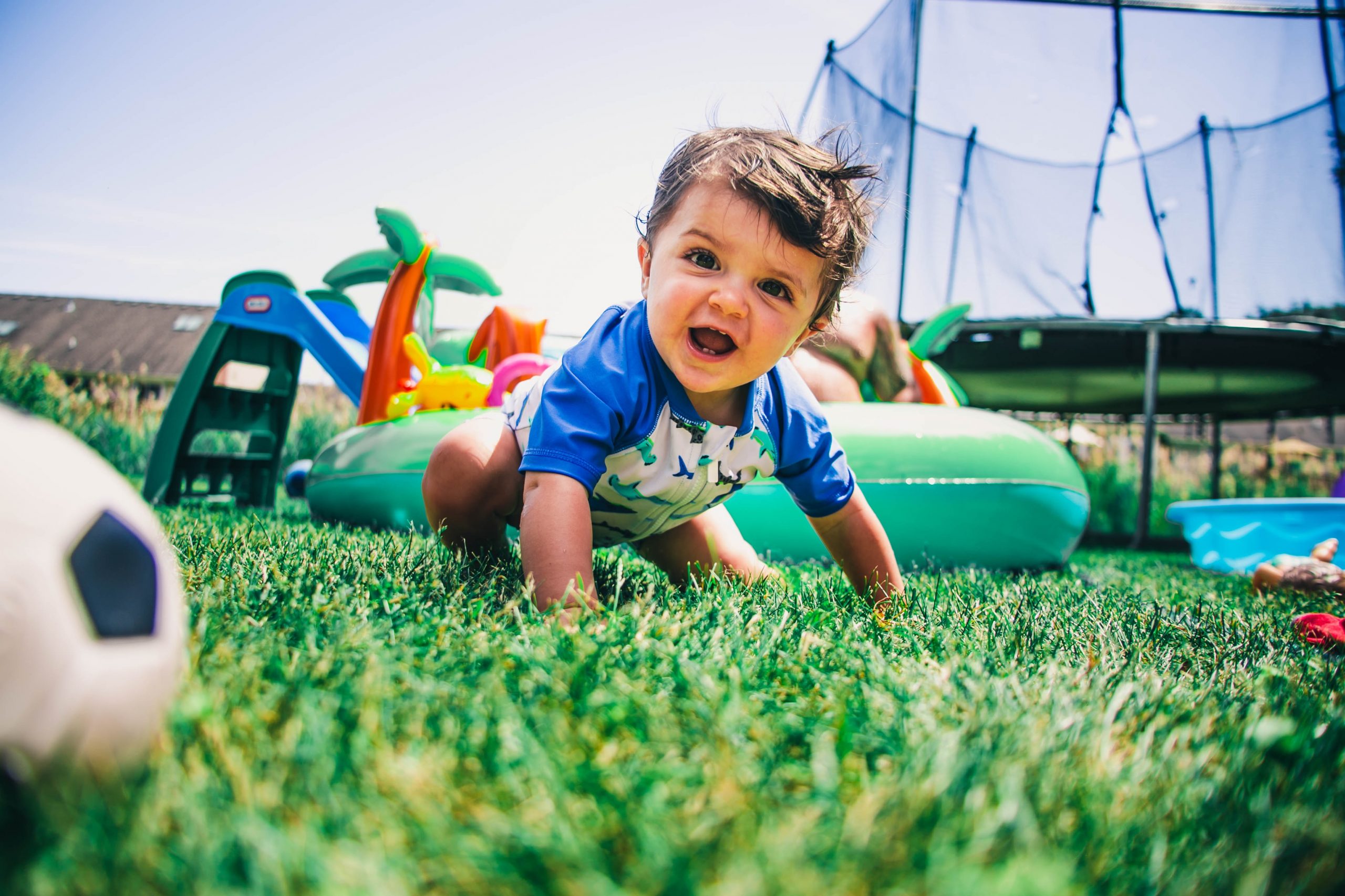Is artificial grass childfriendly? Baby Budgeting
